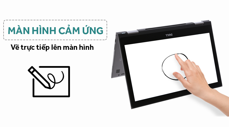 Laptop Dell Inspiron 5379 i7 8550U/8GB/1TB/Win10/Office365/(C3TI7501W)