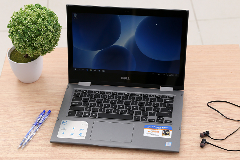 Laptop Dell Inspiron 5379 i7 8550U/8GB/1TB/Win10/Office365/(C3TI7501W) Màu Xám