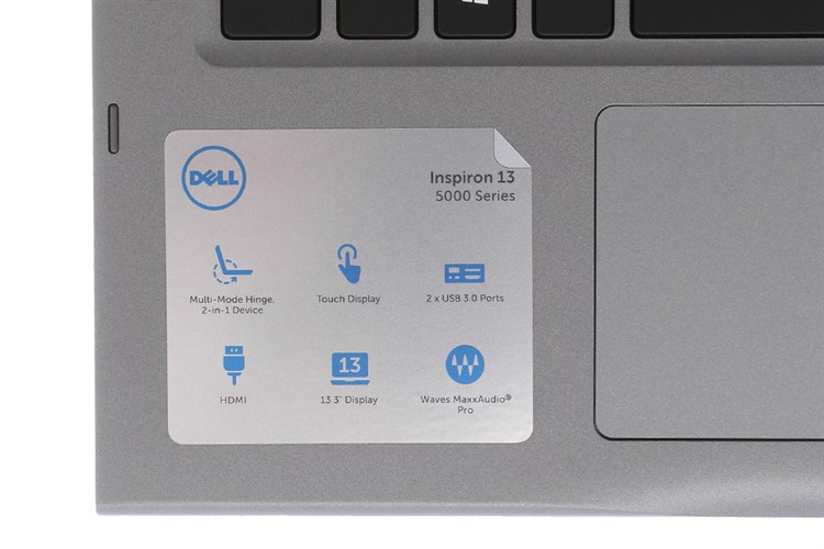 Laptop Dell Inspiron 5379 i7 8550U/8GB/1TB/Win10/Office365/(C3TI7501W) Màu Xám