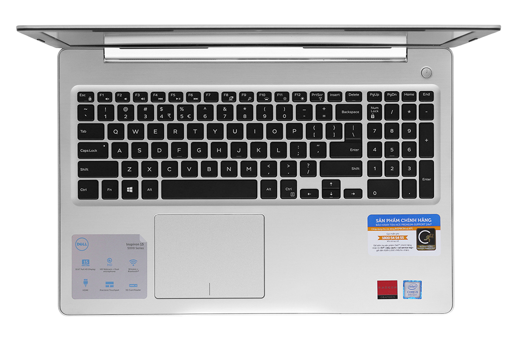 Laptop Dell Inspiron 5570 i5 8250U/4GB/1TB/2GB M530/Win10/(M5I5238W) - 5