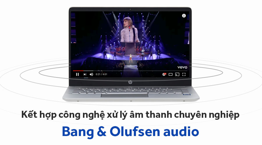 Laptop HP Pavilion 14 bf034TU i3 7100U/4GB/1TB/Win10/(3MS06PA)