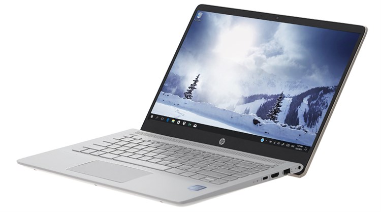 Laptop HP Pavilion 14 bf034TU i3 7100U/4GB/1TB/Win10/(3MS06PA) Màu Vàng đồng