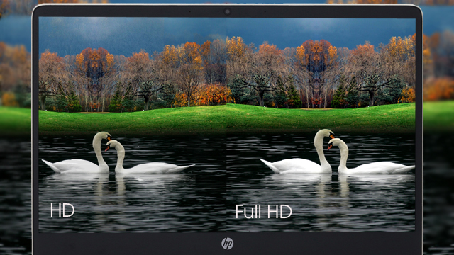 Màn hình Full HD sắc nét