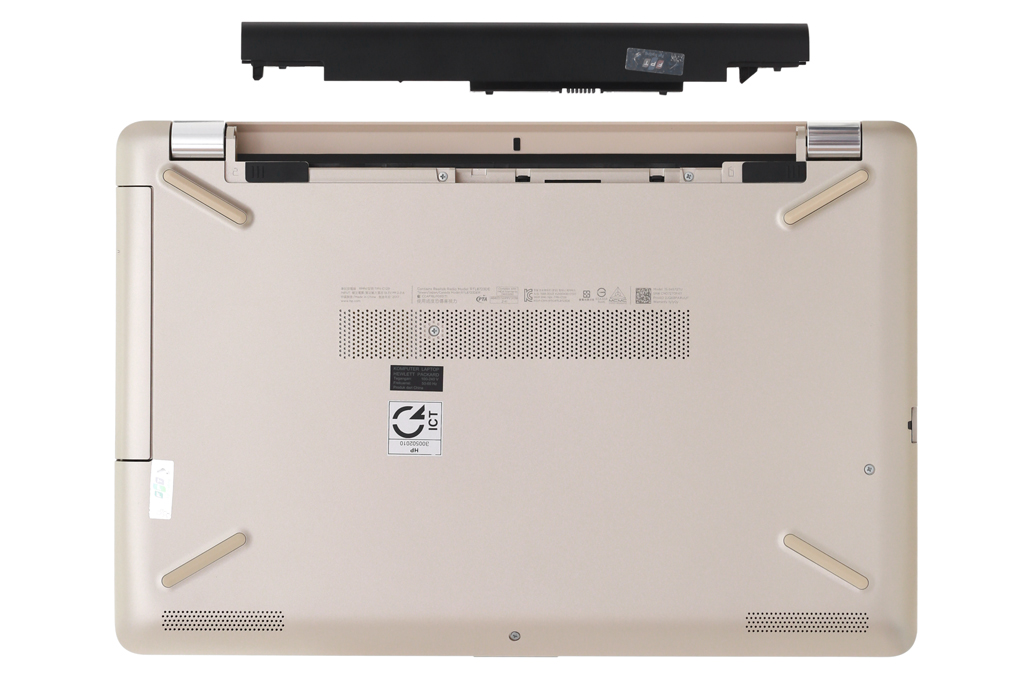 Laptop HP 15 bs641TU N3710/4GB/500GB/Win10/(3MT73PA) Màu Vàng đồng