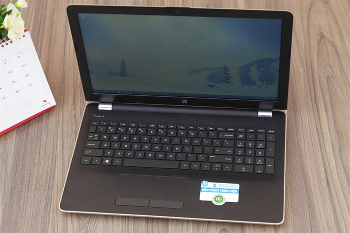 Laptop HP 15 bs641TU N3710/4GB/500GB/Win10/(3MT73PA) Màu Vàng đồng