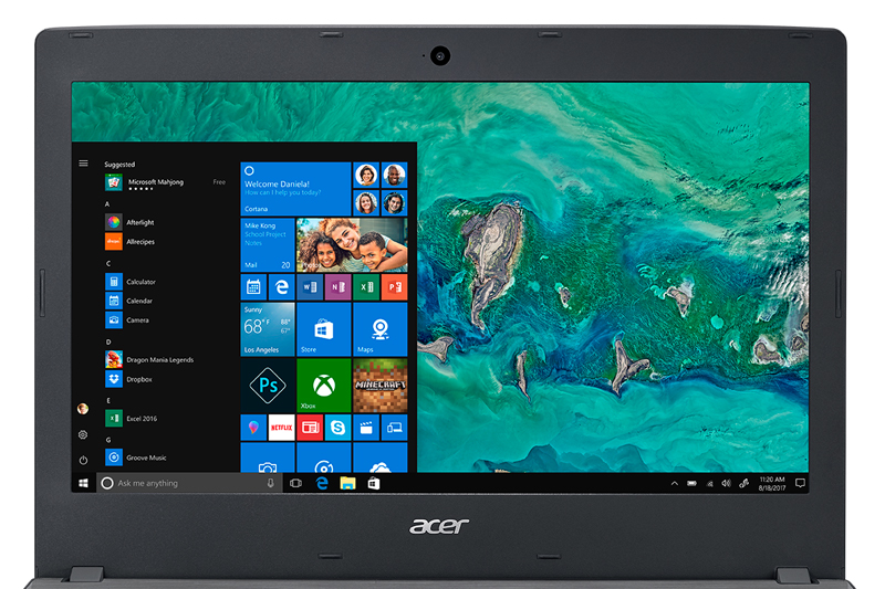 Màn hình đẹp Màn hình sắc nét trên laptop giá rẻ Acer Aspire E5 476 i3 8130U