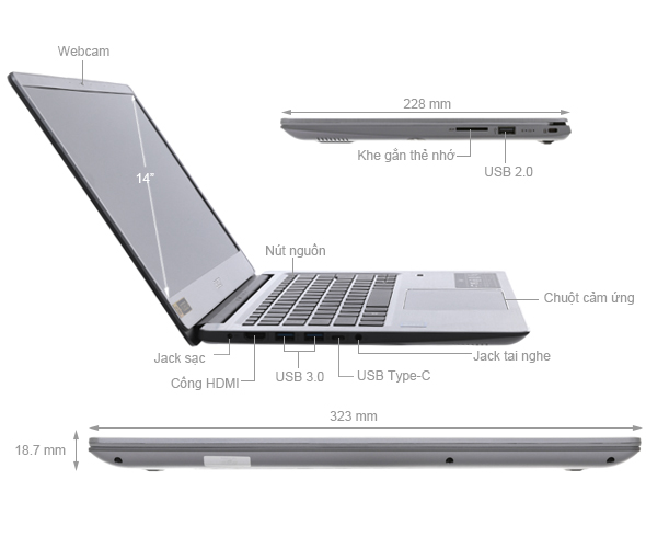 Acer Swift 3 SF314 54 51QL i5 8250U/4GB/1TB/Win10 (NX.GXZSV.001)