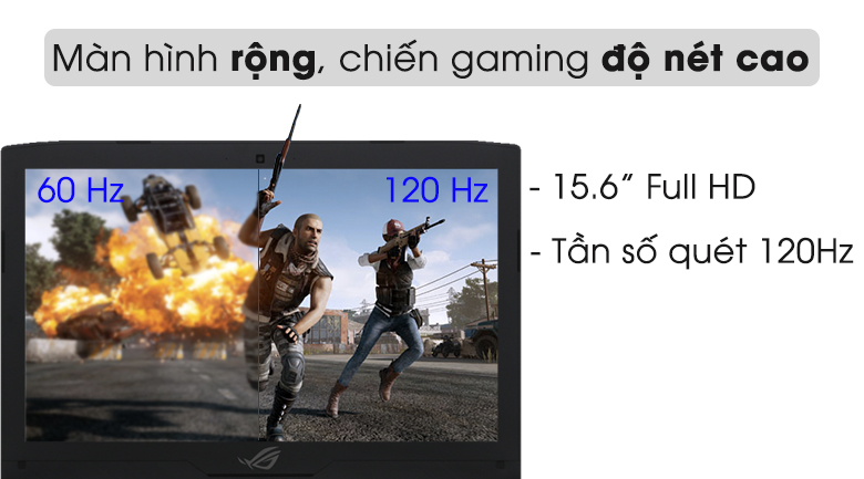 Laptop Asus ROG Strix Scar GL503GE i7 8750H/8GB/1TB+128GB/4GB GTX1050Ti/Win10/(EN021T)