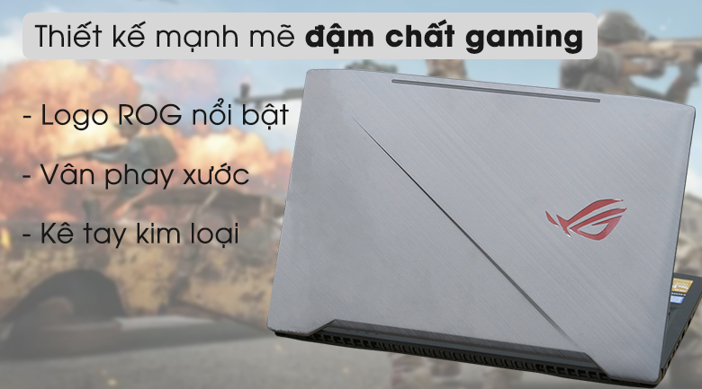 Laptop Asus ROG Strix Scar GL503GE i7 8750H/8GB/1TB+128GB/4GB GTX1050Ti/Win10/(EN021T)