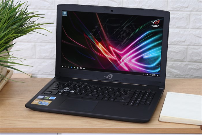 Laptop Asus ROG Strix Scar GL503GE i7 8750H/8GB/1TB+128GB/4GB GTX1050Ti/Win10/(EN021T) Màu Đen - Xám