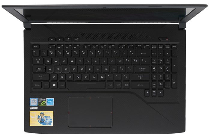 Laptop Asus ROG Strix Scar GL503GE i7 8750H/8GB/1TB+128GB/4GB GTX1050Ti/Win10/(EN021T) Màu Đen - Xám