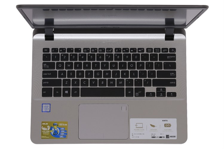 Laptop Asus VivoBook X407UA i3 6006U/4GB/1TB/Win10/(BV129T) Màu Vàng đồng
