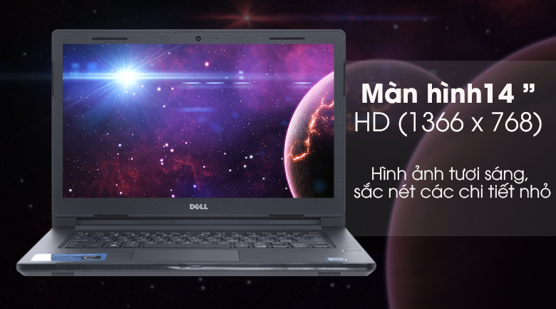 Laptop Dell Vostro 3468 i3 6006U/4GB/500G/Win10/(70142649) - 2