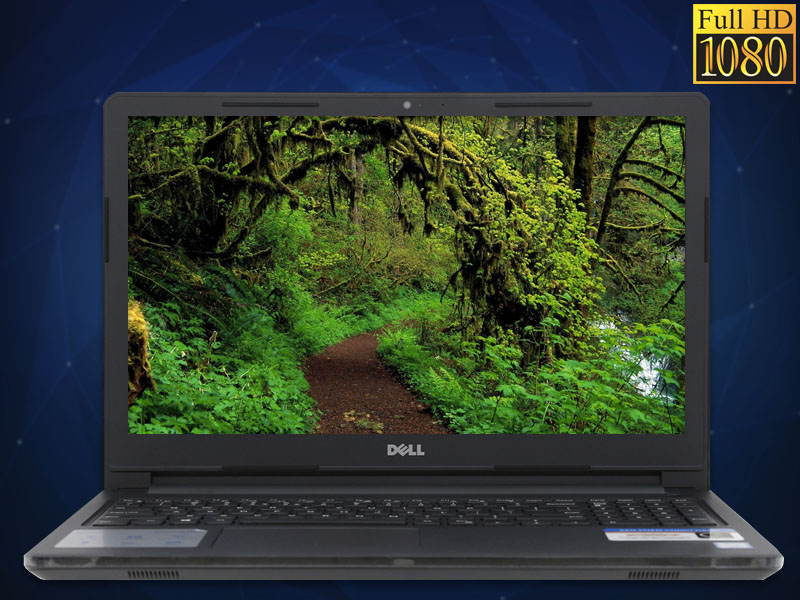 Màn hình tươi sáng, sắc nét của máy tính xách tay Dell Inspiron 3576 Màn hình tươi sáng, sắc nét trên máy tính xách tay Dell Inspiron 3576 i5 8250U