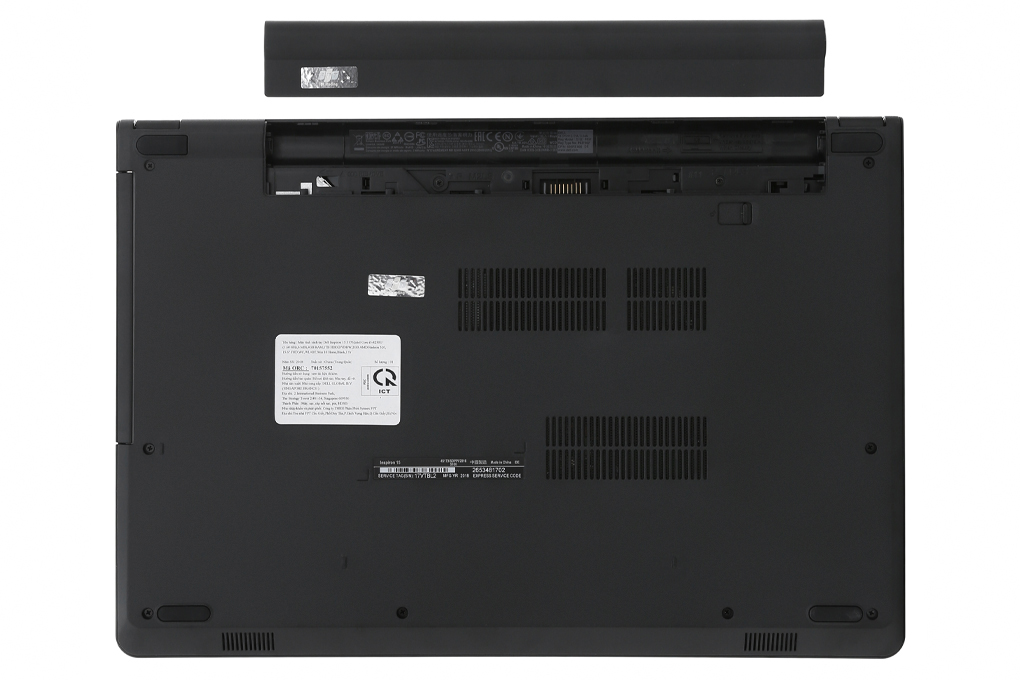 Laptop Dell Inspiron 3576 i5 8250U/4GB/1TB/Win10/(P63F002N76F) Màu Đen