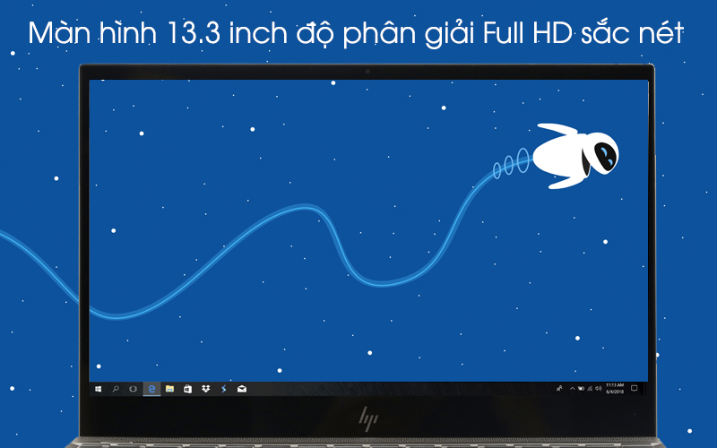 Laptop HP Envy 13 ah0027TU i7 8550U/8GB/256GB/Win10/(4ME94PA)