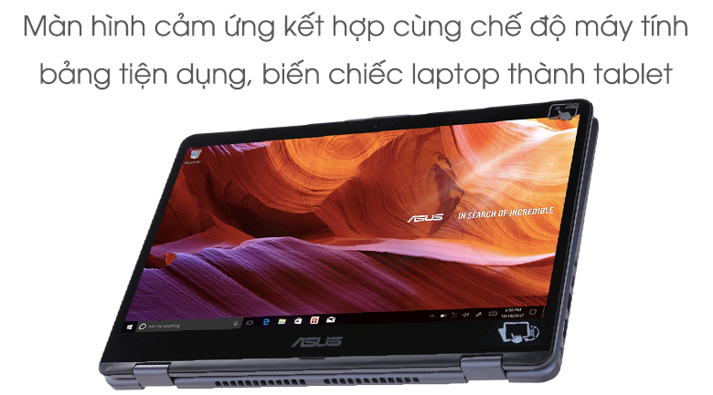 Laptop Asus VivoBook TP410UA i3 7100U/4GB/1TB/Win10/(EC228T)