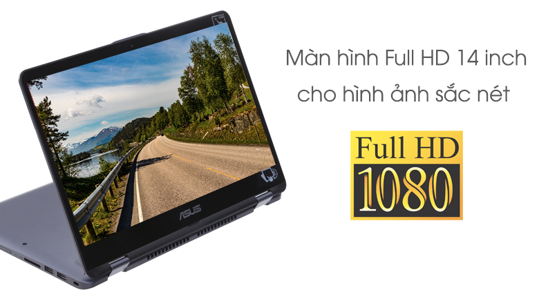 Laptop Asus VivoBook TP410UA i3 7100U/4GB/1TB/Win10/(EC228T)