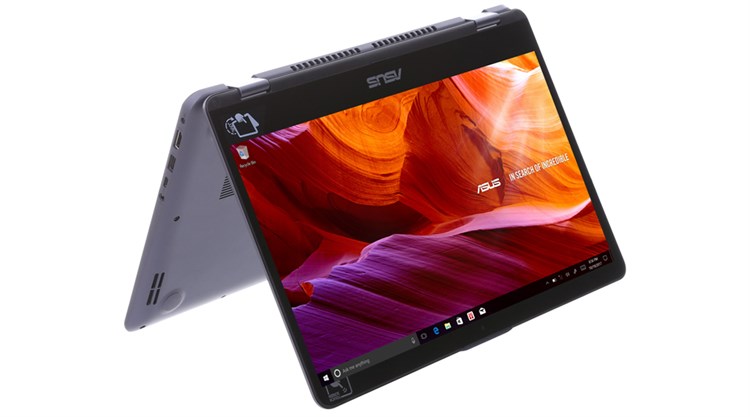 Laptop Asus VivoBook TP410UA i3 7100U/4GB/1TB/Win10/(EC228T) Màu Xám