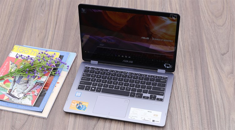 Laptop Asus VivoBook TP410UA i3 7100U/4GB/1TB/Win10/(EC228T) Màu Xám