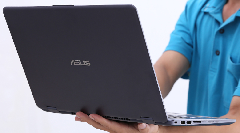 Laptop Asus VivoBook TP410UA i3 7100U/4GB/1TB/Win10/(EC228T) Màu Xám