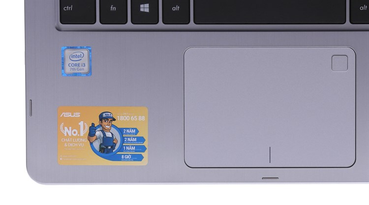 Laptop Asus VivoBook TP410UA i3 7100U/4GB/1TB/Win10/(EC228T) Màu Xám