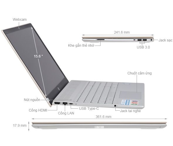 HP Pavilion 15 cs0018TU i5 8250U/4GB/1TB/Win10/(4MF09PA)