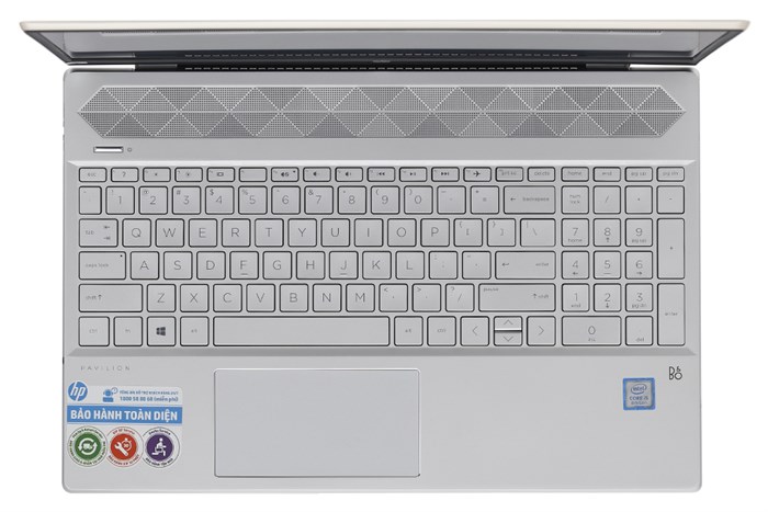 Laptop HP Pavilion 15 cs0018TU i5 8250U/4GB/1TB/Win10/(4MF09PA) Màu Vàng đồng