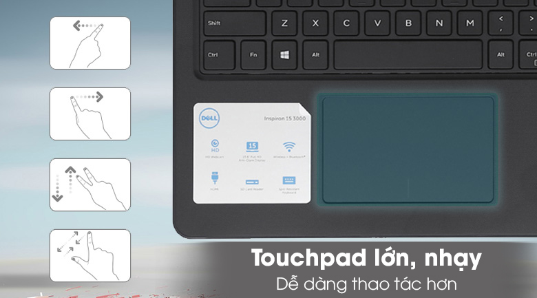 Laptop Dell Inspiron 3576 i5 8250U/4GB/1TB/2GB AMD 520/Win10/(70157552)