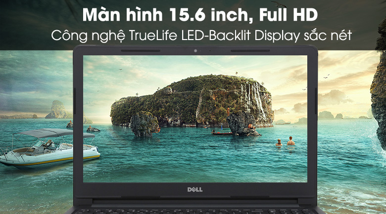 Laptop Dell Inspiron 3576 i5 8250U/4GB/1TB/2GB AMD 520/Win10/(70157552)