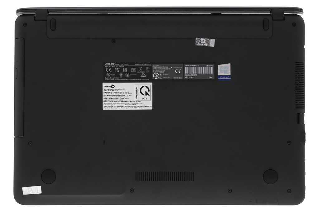 Laptop Asus VivoBook X541UA i3 6100U/4GB/1TB/Win10/(XO777T) - 11