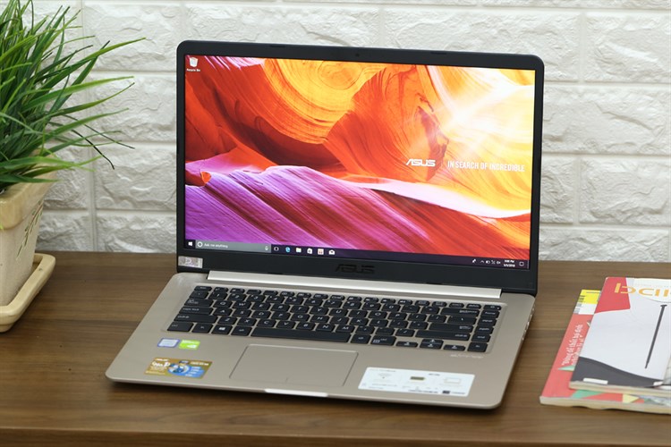 Laptop Asus VivoBook A510UF i5 8250U/4GB/1TB/2GB MX130/Win10/(EJ184T) Màu Vàng đồng