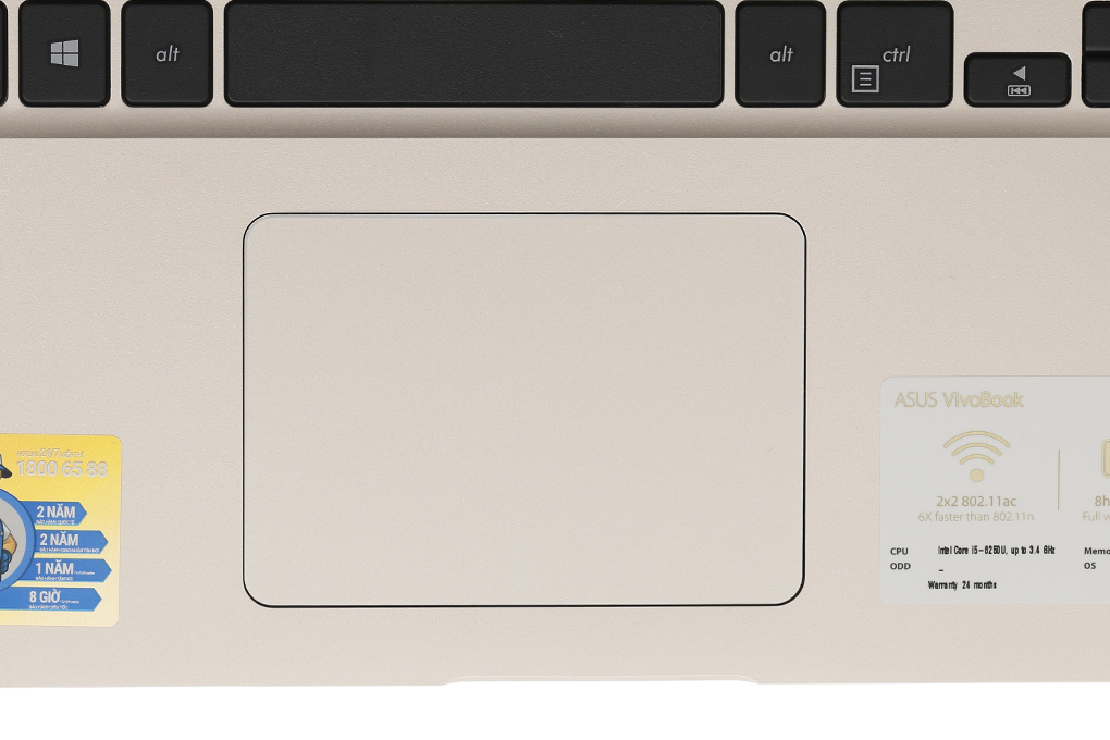 Laptop Asus VivoBook A510UF i5 8250U/4GB/1TB/2GB MX130/Win10/(EJ184T) - 8