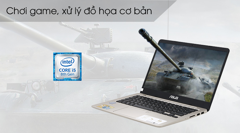 Laptop Asus A411UA i5 8250U/4GB/1TB/Win10/(EB678T)