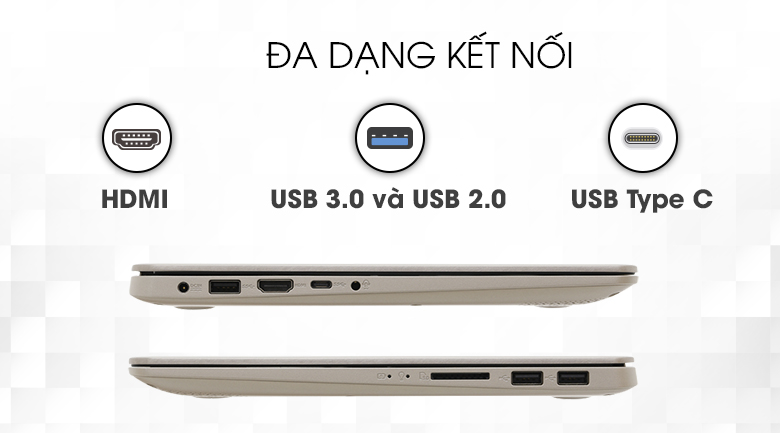 Laptop Asus VivoBook S14 S410UA i3 8130U/4GB/1TB/Win10/(EB633T)