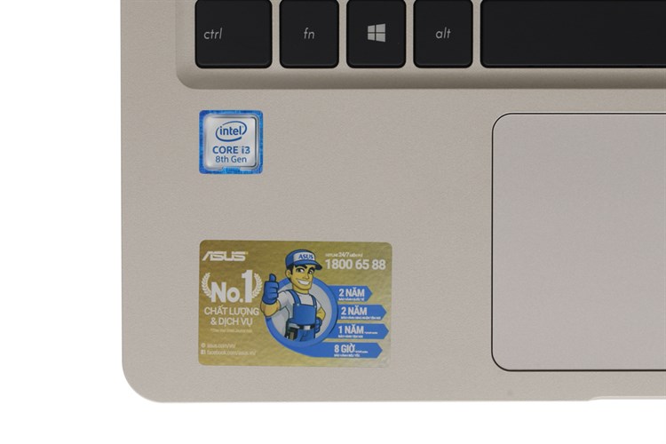 Laptop Asus VivoBook S14 S410UA i3 8130U/4GB/1TB/Win10/(EB633T) Màu Vàng đồng