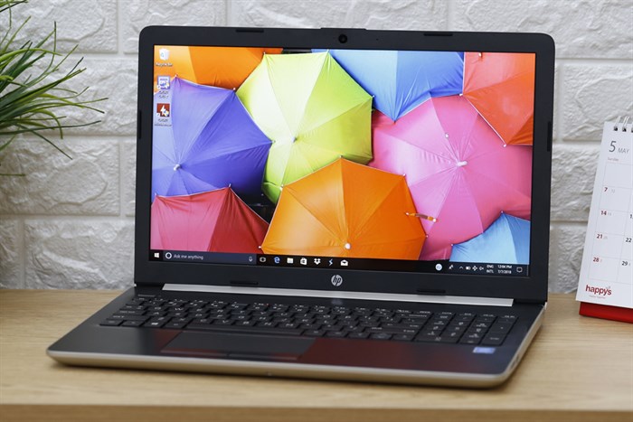 Laptop HP 15 da0048TU N5000/4GB/500GB/Win10 (4ME63PA) Màu Vàng đồng