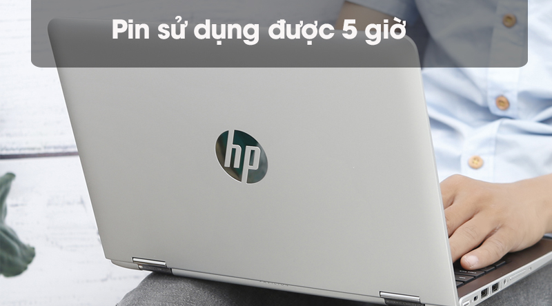 Laptop HP Pavilion X360 có thời lượng pin khoảng 5 giờ Laptop HP Pavilion X360 có thời lượng pin khoảng 5 giờ