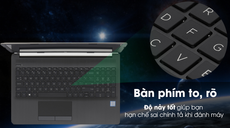 Laptop HP 15 da0054TU i3 7020U/4GB/500GB/Win10 (4ME68PA)