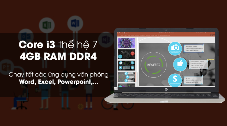 Laptop HP 15 da0054TU i3 7020U/4GB/500GB/Win10 (4ME68PA)