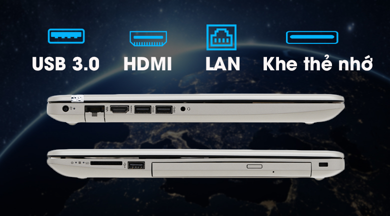 Laptop HP 15 da0054TU i3 7020U/4GB/500GB/Win10 (4ME68PA)