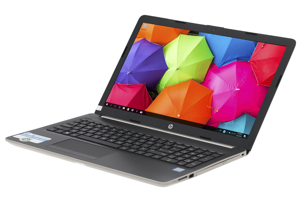 Laptop HP 15 da0058TU i5 8250U/4GB/1TB/Win10/(4NA92PA) Màu Vàng đồng