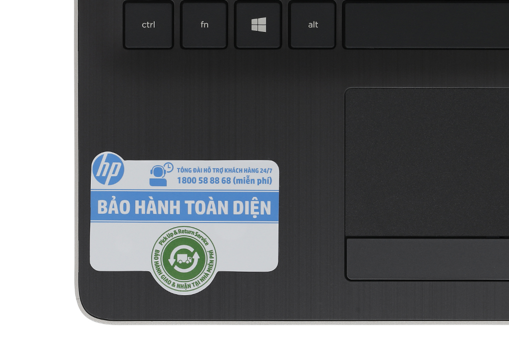 Laptop HP 15 da0058TU i5 8250U/4GB/1TB/Win10/(4NA92PA) Màu Vàng đồng