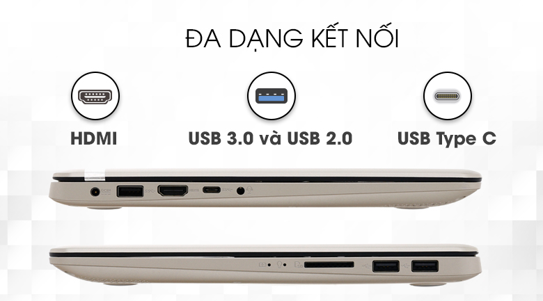 Laptop Asus VivoBook A411UA i3 8130U/4GB/1TB/Win10/(EB688T)