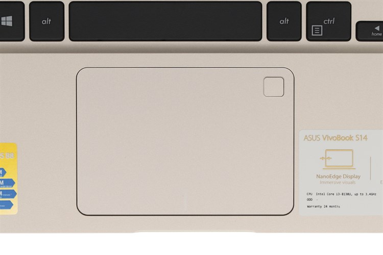 Laptop Asus VivoBook A411UA i3 8130U/4GB/1TB/Win10/(EB688T) Màu Vàng đồng