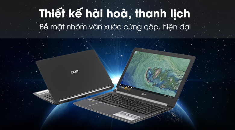 Laptop Acer Aspire A715 i5 GXBSV.003 | Giá rẻ, trả góp
