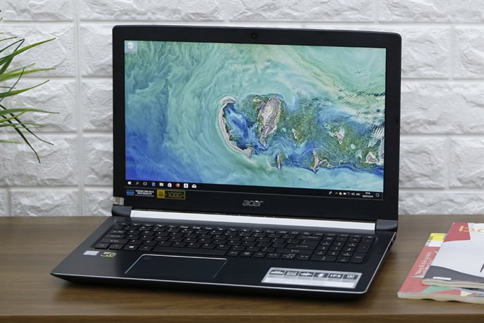 Laptop Acer Aspire A715 72G 54PC i5 8300H/8GB/1TB/4GB GTX1050/Win10 (GXBSV.003) Màu Đen