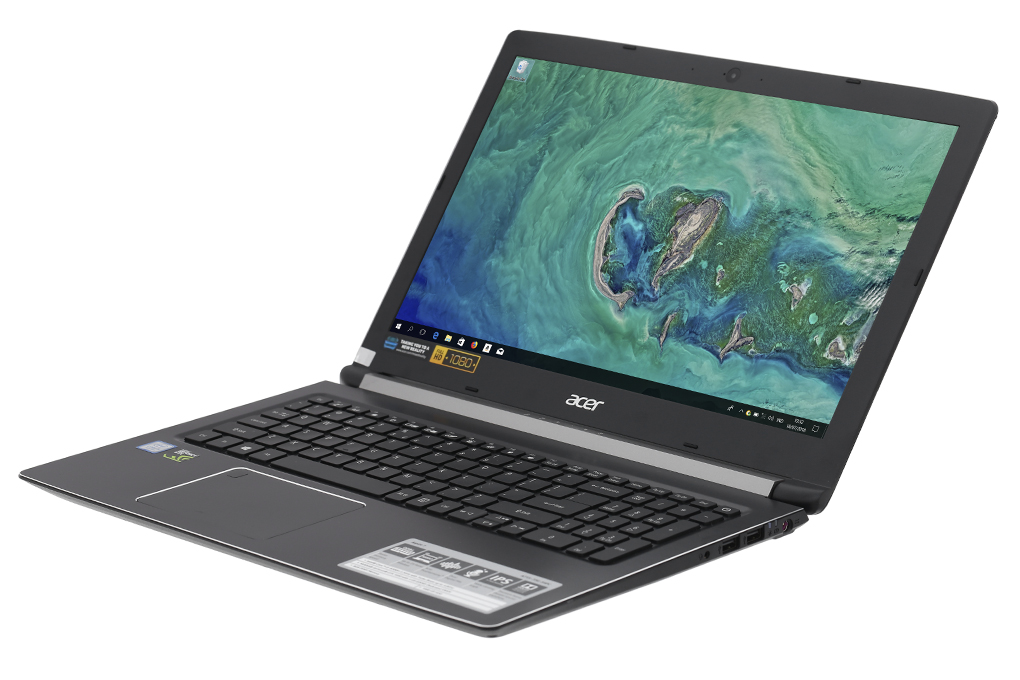 Laptop Acer Aspire A715 72G 54PC i5 8300H/8GB/1TB/4GB GTX1050/Win10 (GXBSV.003) Màu Đen