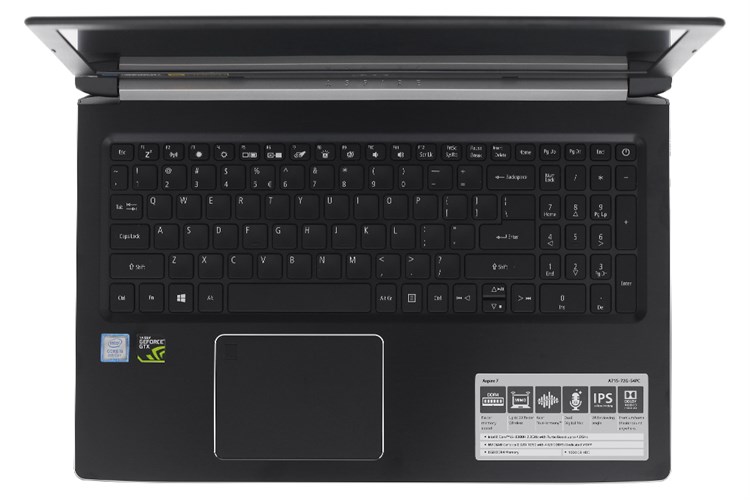 Laptop Acer Aspire A715 72G 54PC i5 8300H/8GB/1TB/4GB GTX1050/Win10 (GXBSV.003)