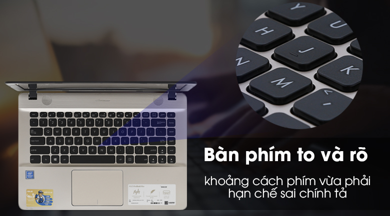 Laptop Asus VivoBook X441MA N5000/4GB/500GB/Win10/(GA004T)